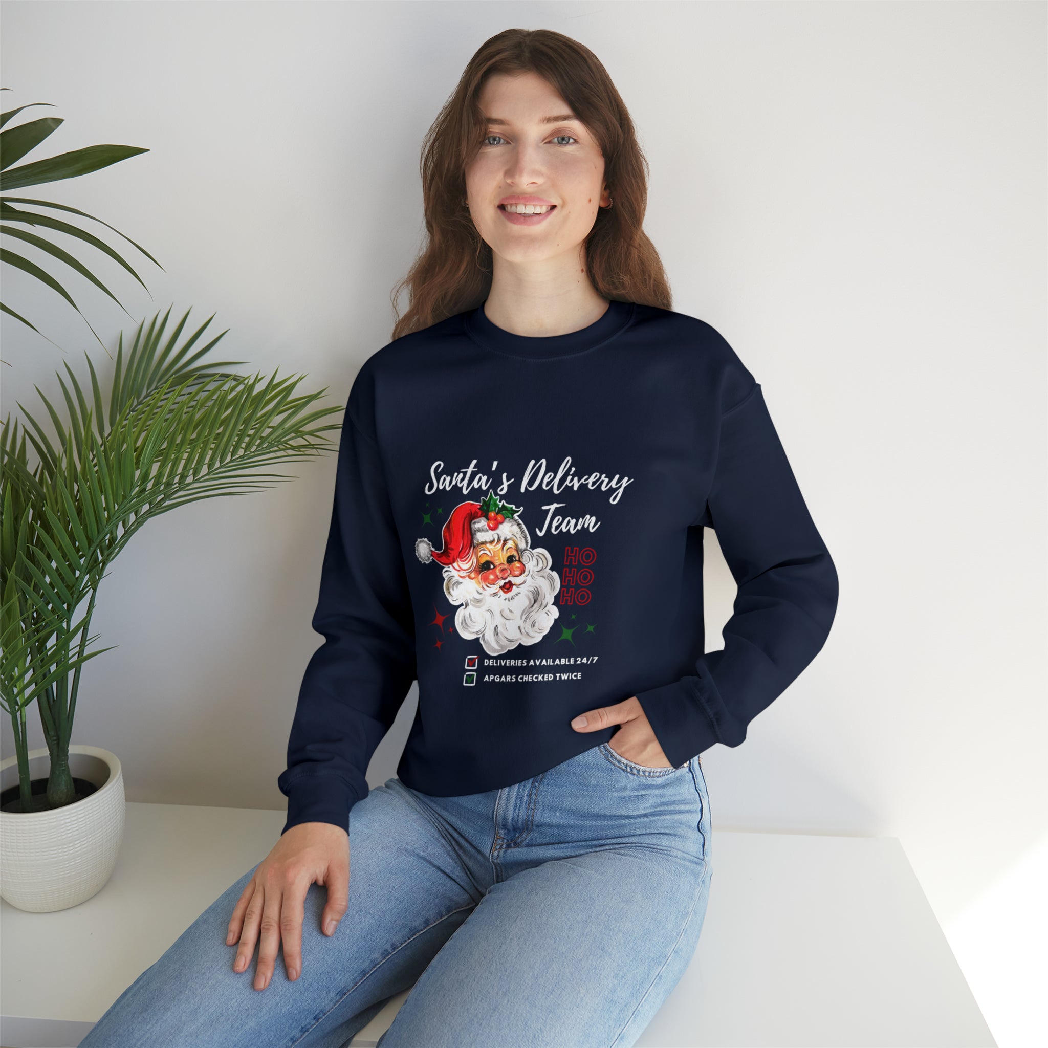 Santa's Delivery Team Sweatshirt