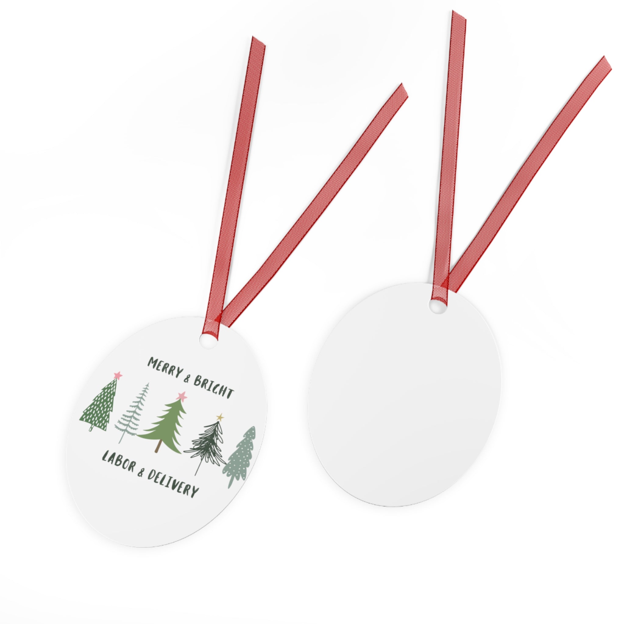 Merry & Bright ornamenet