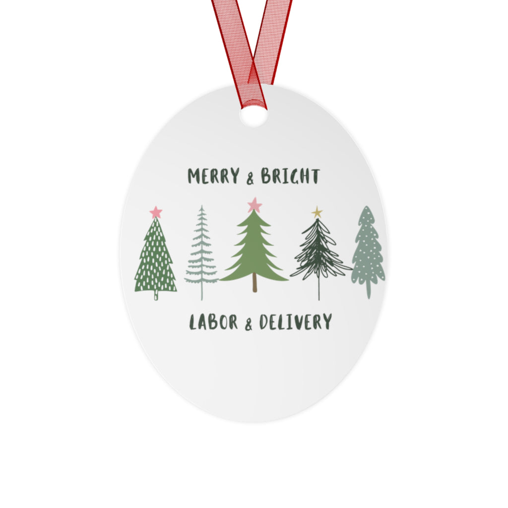Merry & Bright ornamenet