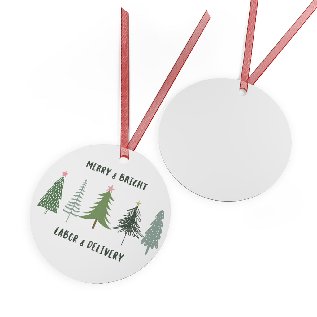 Merry & Bright ornamenet