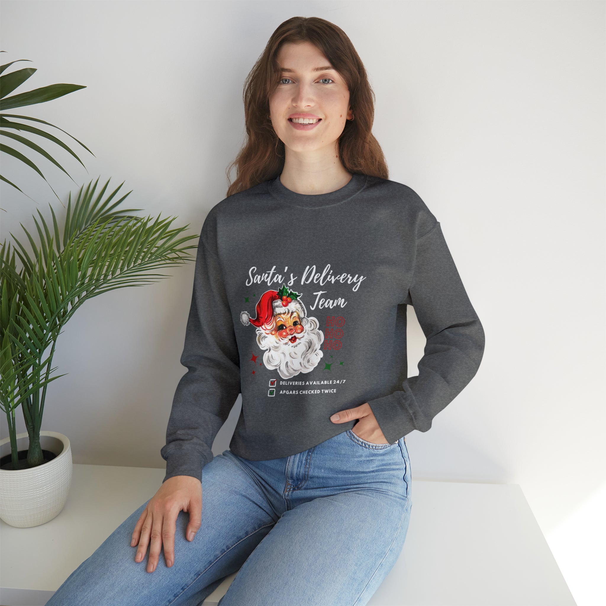 Santa's Delivery Team Sweatshirt