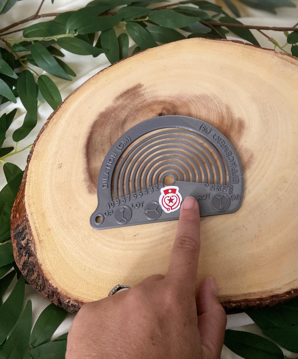 Cervical Exam Tool, dilation, effacement, presentation. Q Trainer