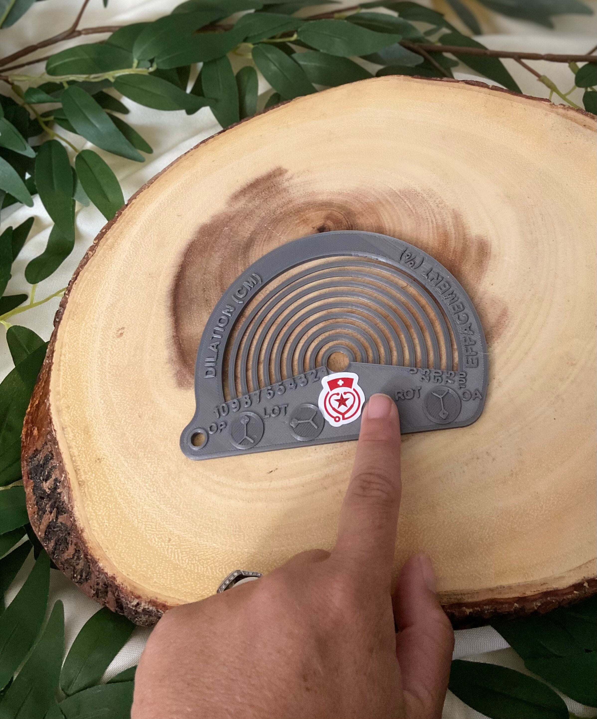 Cervical Exam Tool, dilation, effacement, presentation. Q Trainer