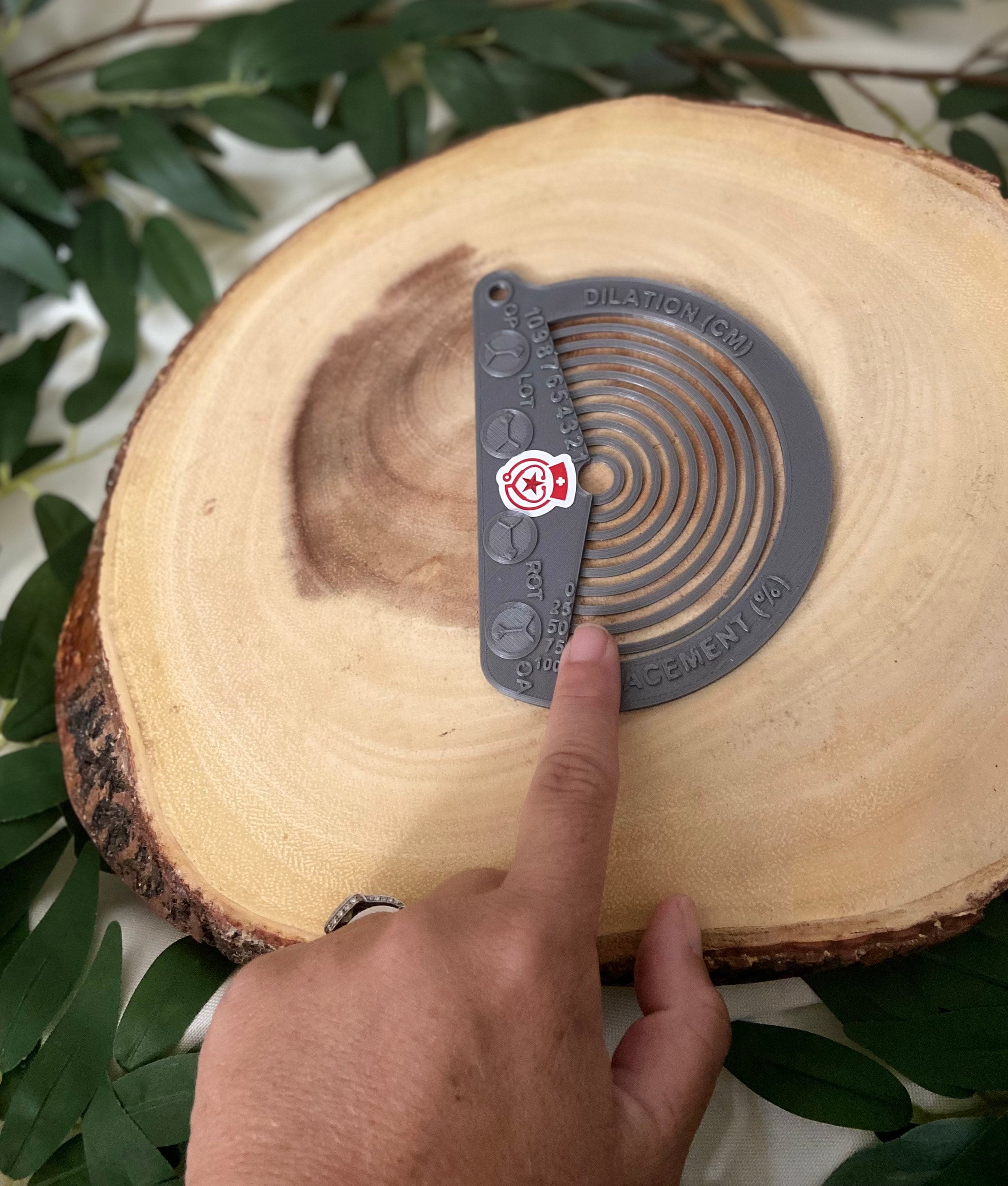 Cervical Exam Tool, dilation, effacement, presentation. Q Trainer