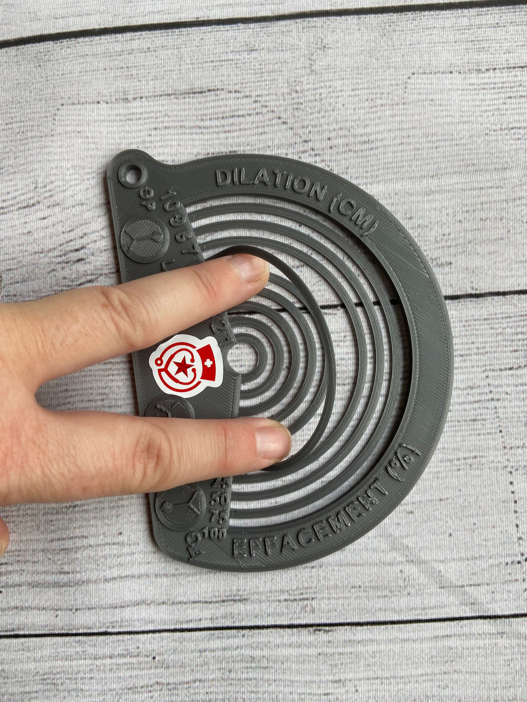 Cervical Exam Tool, dilation, effacement, presentation. Q Trainer